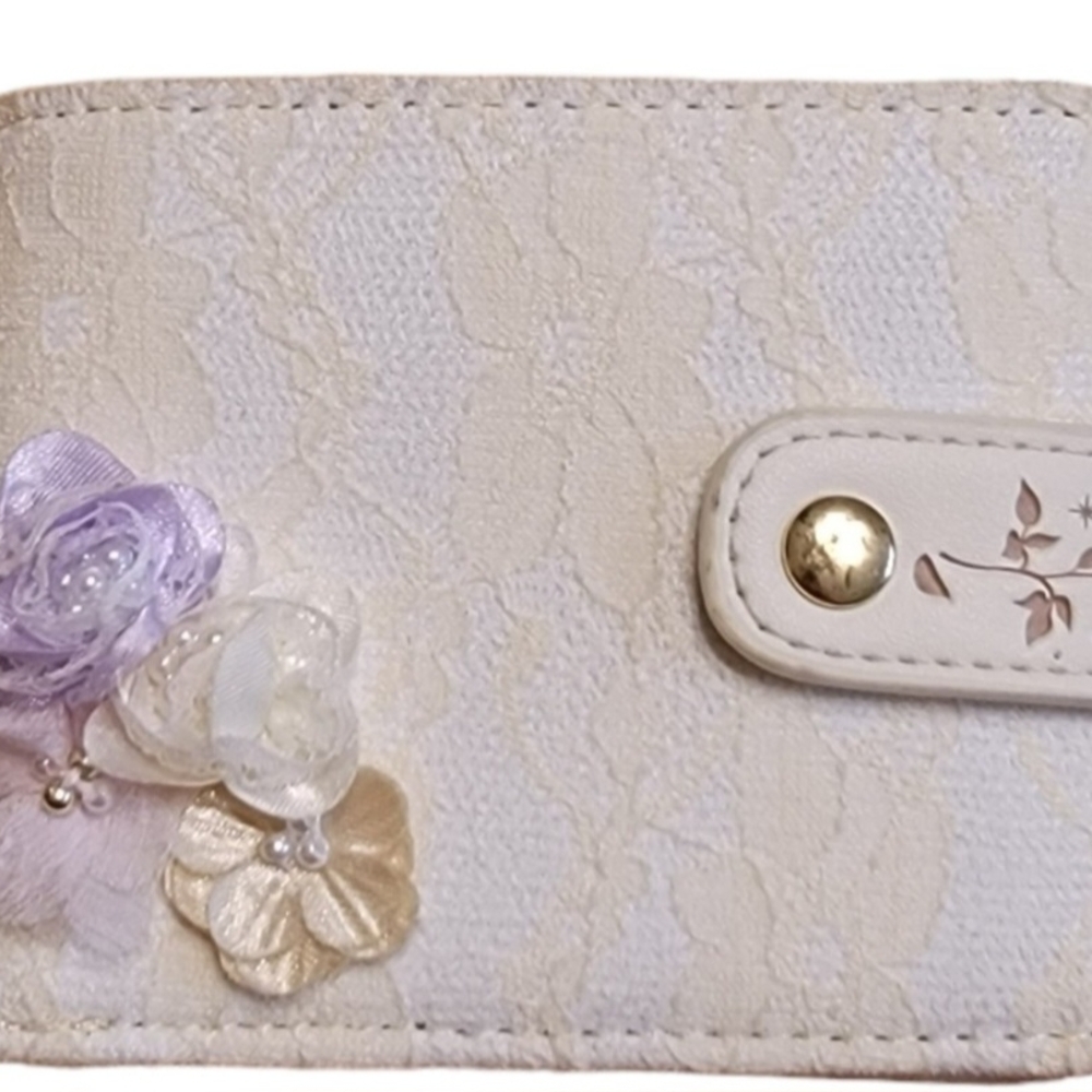 Loungefly Disney Beauty and the Beast Ballroom Dance Lace Floral Wallet